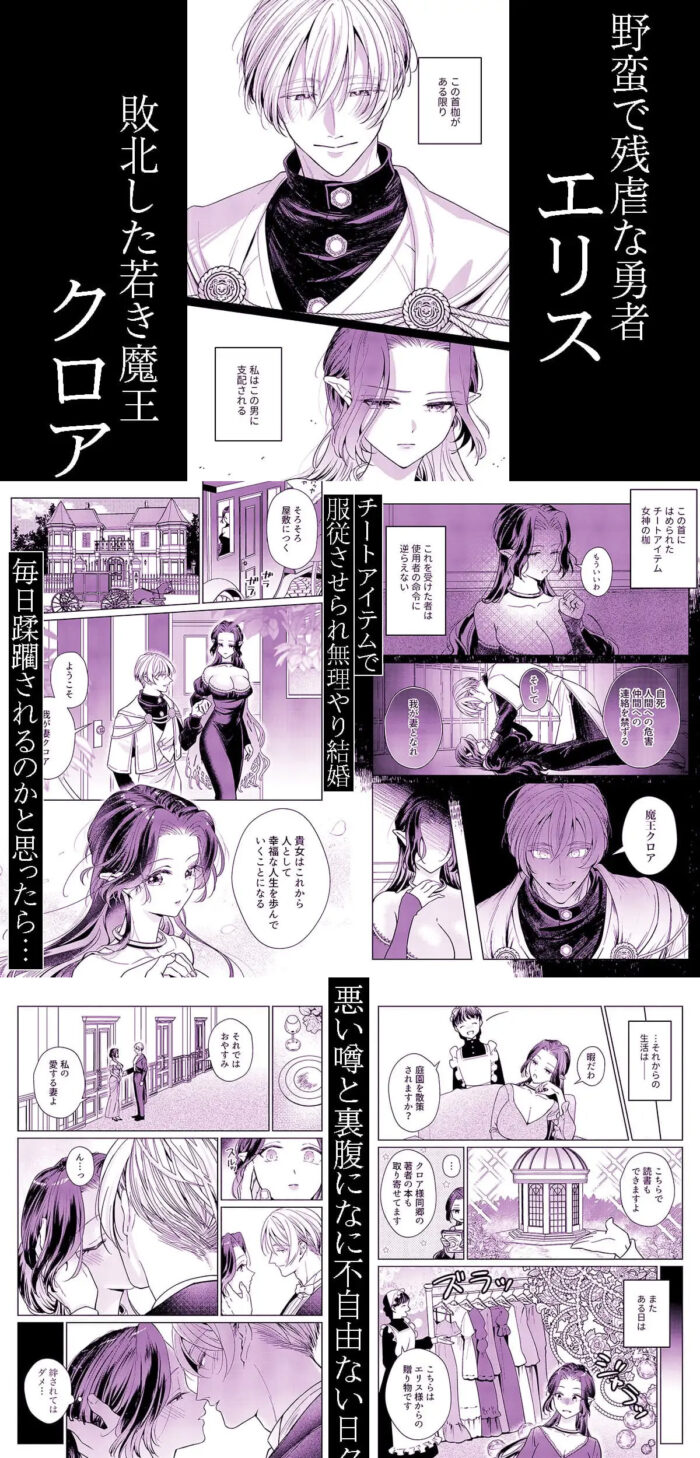 籠の中の魔王は残虐勇者の溺愛初夜に溺れる 画像