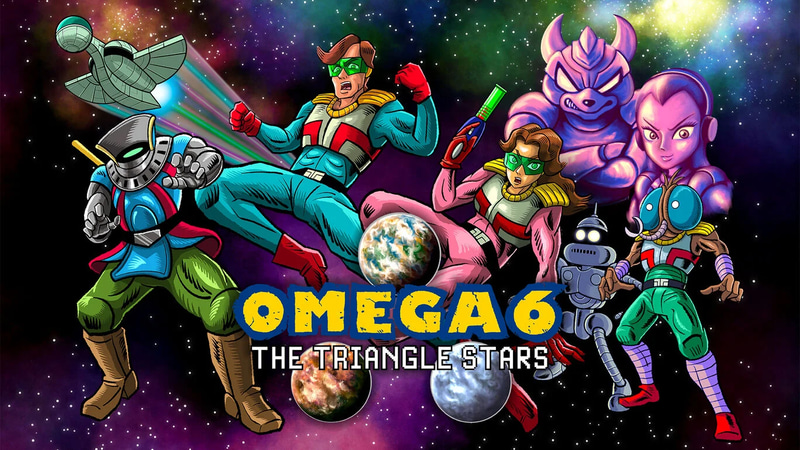 レトロフューチャーの宇宙冒険がここに！「OMEGA 6 THE TRIANGLE STARS」本日発売！