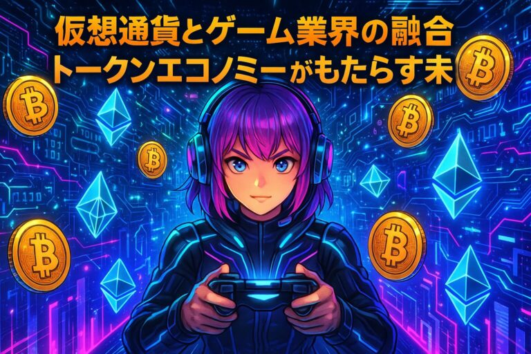 仮想通貨とゲーム業界の融合：トークンエコノミーがもたらす未来
