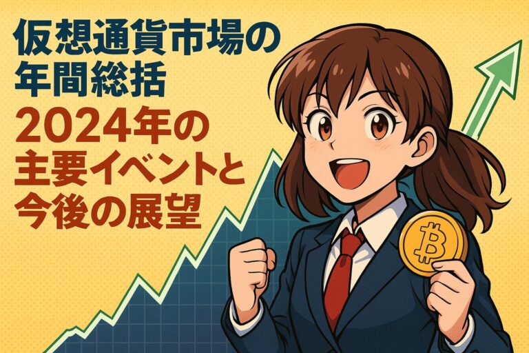 仮想通貨市場の年間総括：2024年の主要イベントと今後の展望