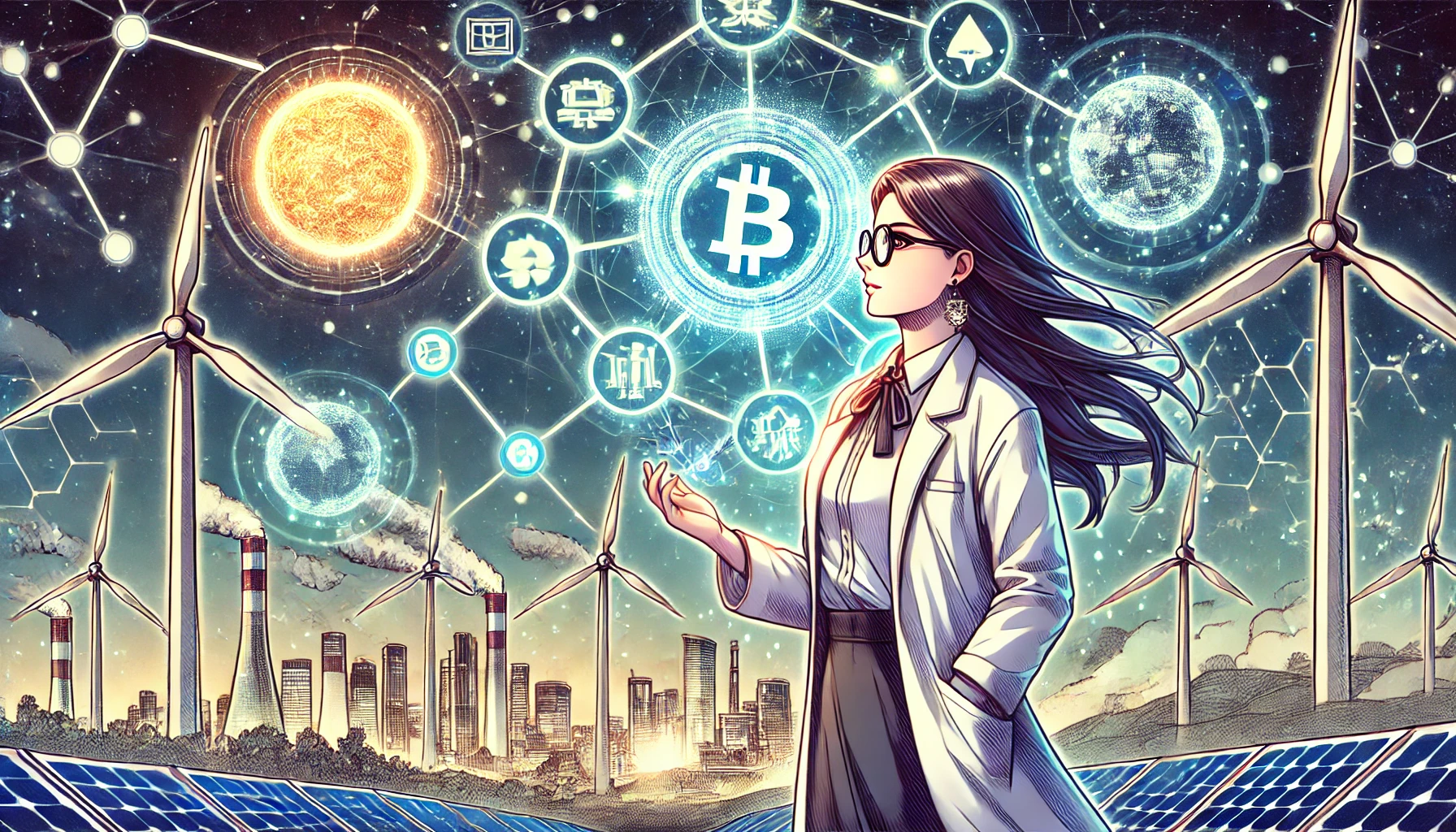 ブロックチェーンとエネルギー市場：再生可能エネルギー取引の革新