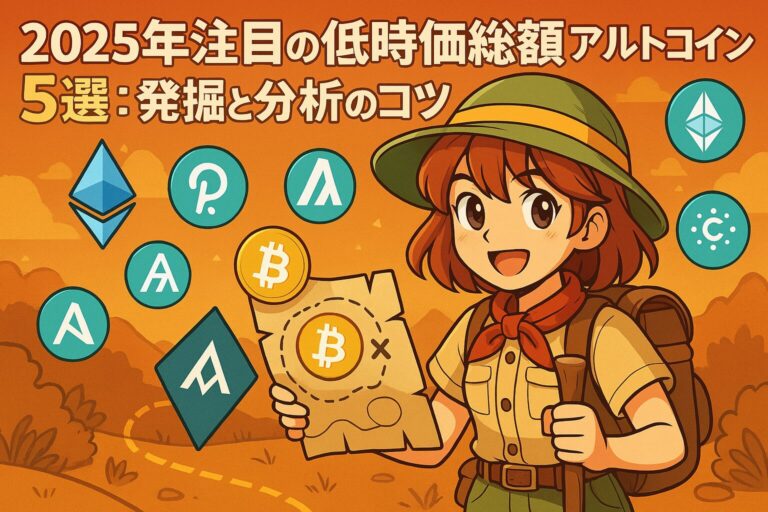 2025年注目の低時価総額アルトコイン5選：発掘と分析のコツ