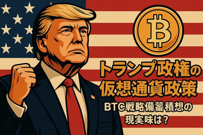 トランプ政権の仮想通貨政策：BTC戦略備蓄構想の現実味は？