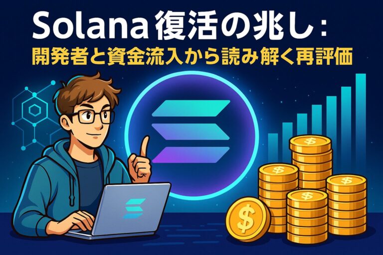Solana復活の兆し：開発者と資金流入から読み解く再評価