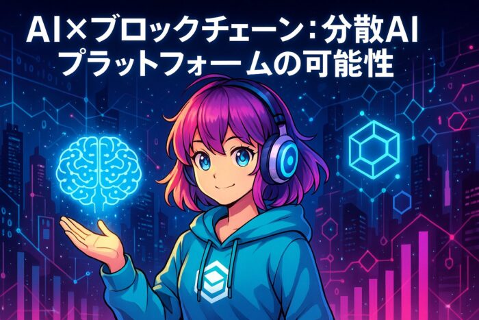 AI×ブロックチェーン：分散型AIプラットフォームの可能性
