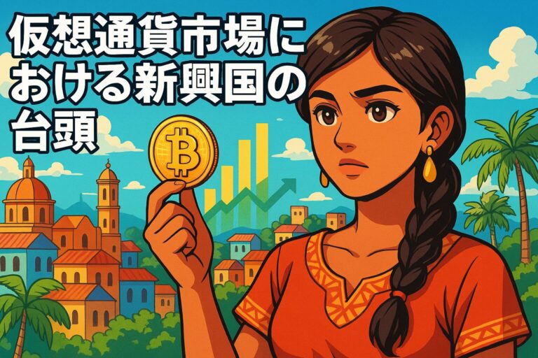 仮想通貨市場における新興国の台頭：投資機会とリスク