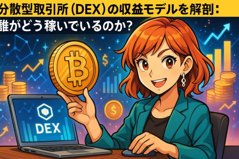 分散型取引所（DEX）の収益モデルを解剖：誰がどう稼いでいるのか？（2025年2月時点）