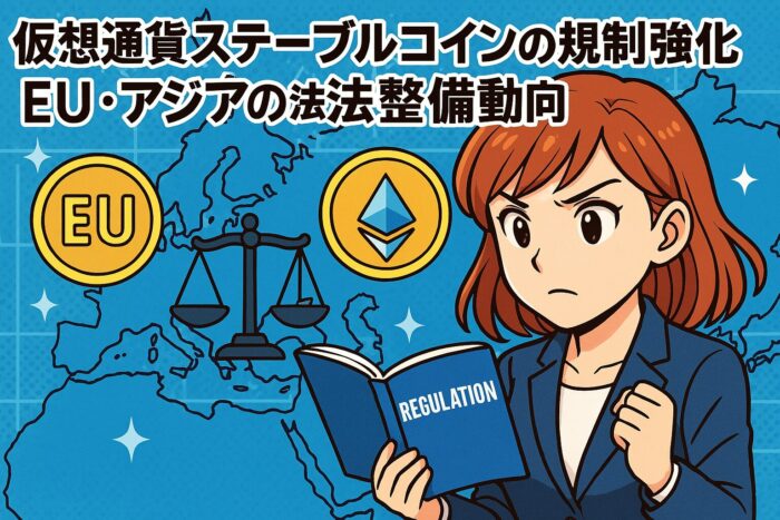 仮想通貨ステーブルコインの規制強化：EU・アジアの法整備動向