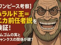【ワンピース1149話考察】ハラルド王＝ニカ前任者説を検証！ゴムゴムの実とシャンクスの関係が鍵？