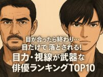 「目が合ったら終わり…」目だけで落とされる！“目力・視線が武器”な俳優ランキングTOP10
