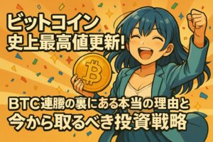 ビットコイン史上最高値更新！BTC連騰の裏にある本当の理由と今から取るべき投資戦略