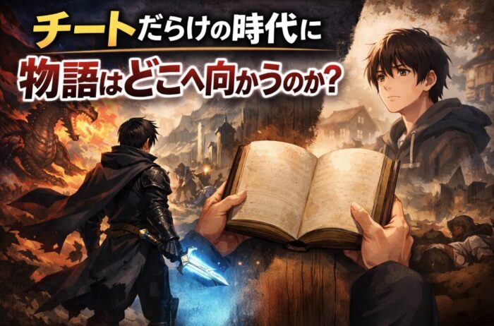 チートが標準装備になった時代に、物語はどこへ向かうのか――量産される“最強主人公”に感じる業界への小さな違和感